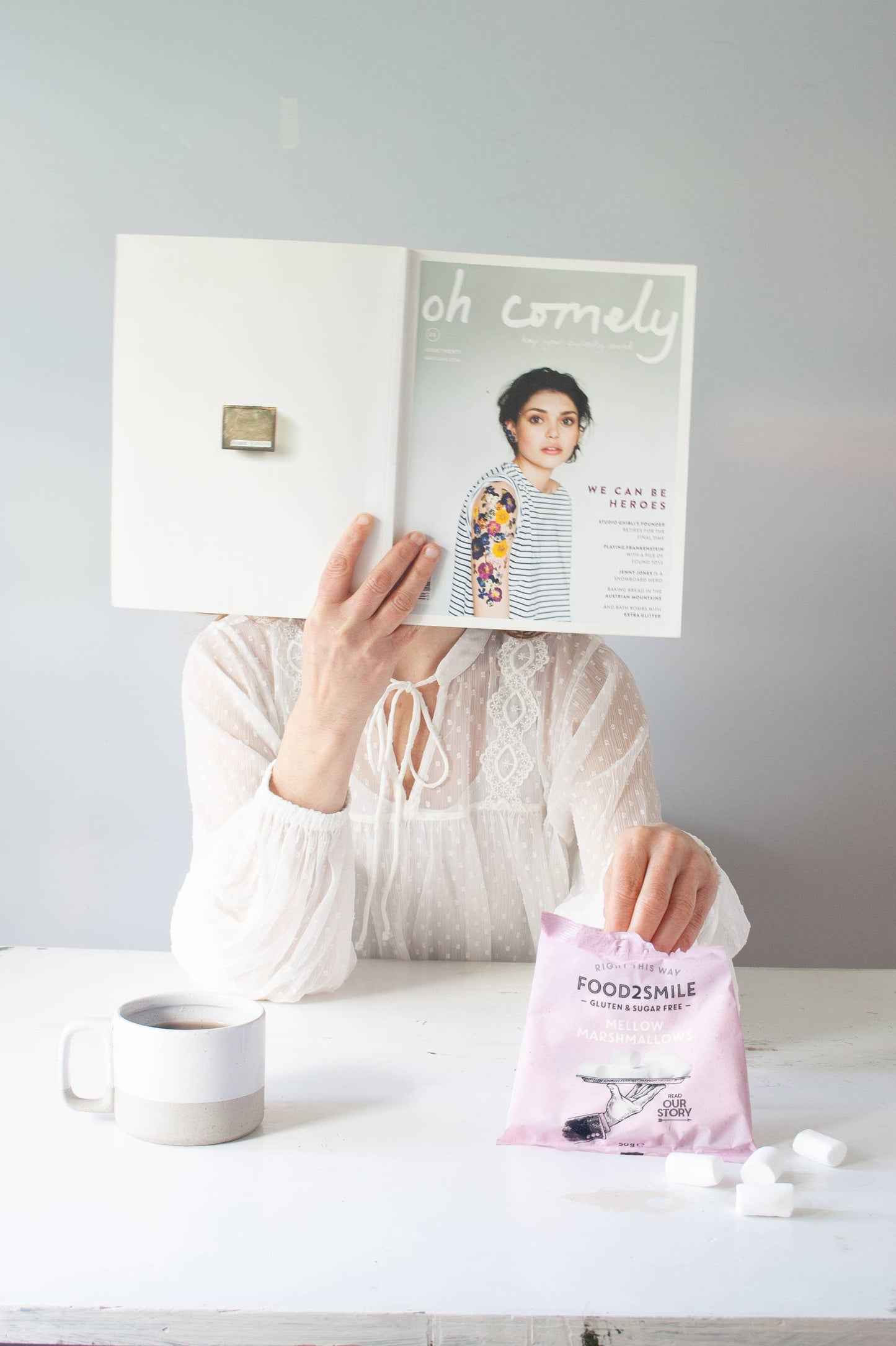 Sugar-free marshmallows | Mellow Marshmallows 50 gram