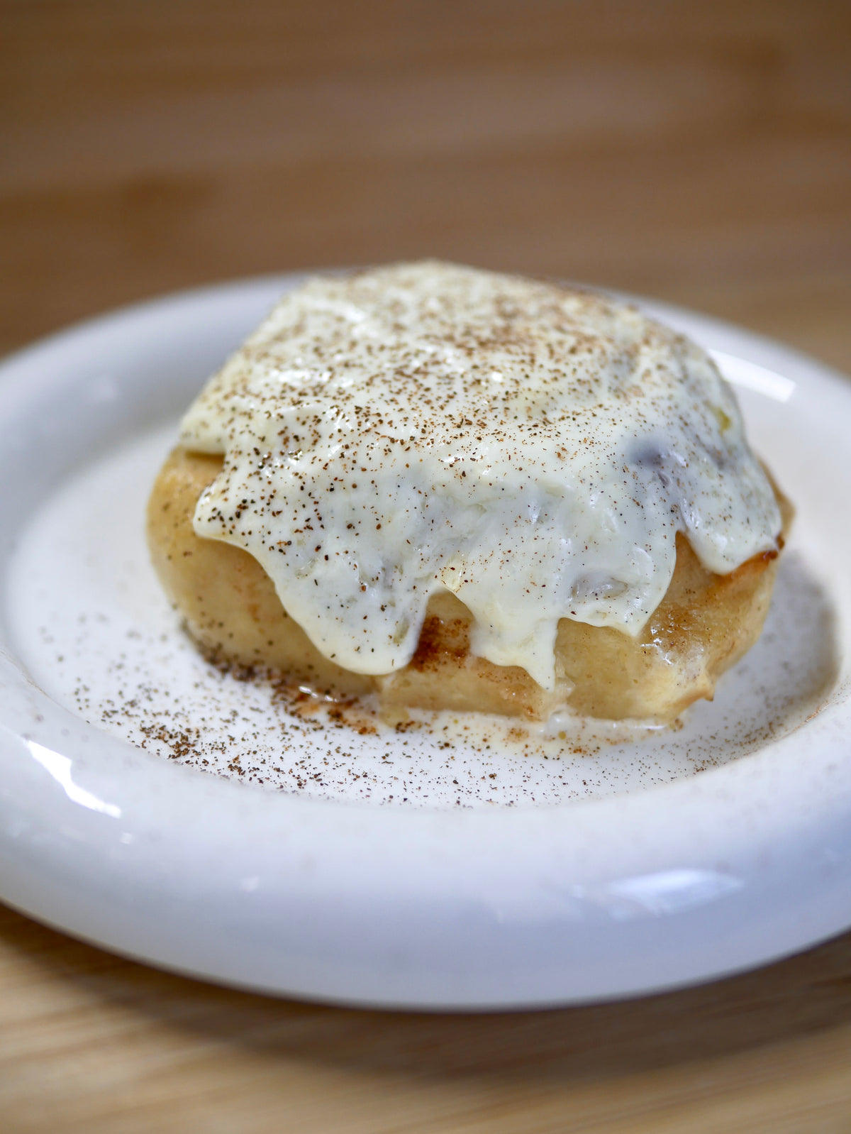 Cream Cheese Frosting Cinnamon Bun