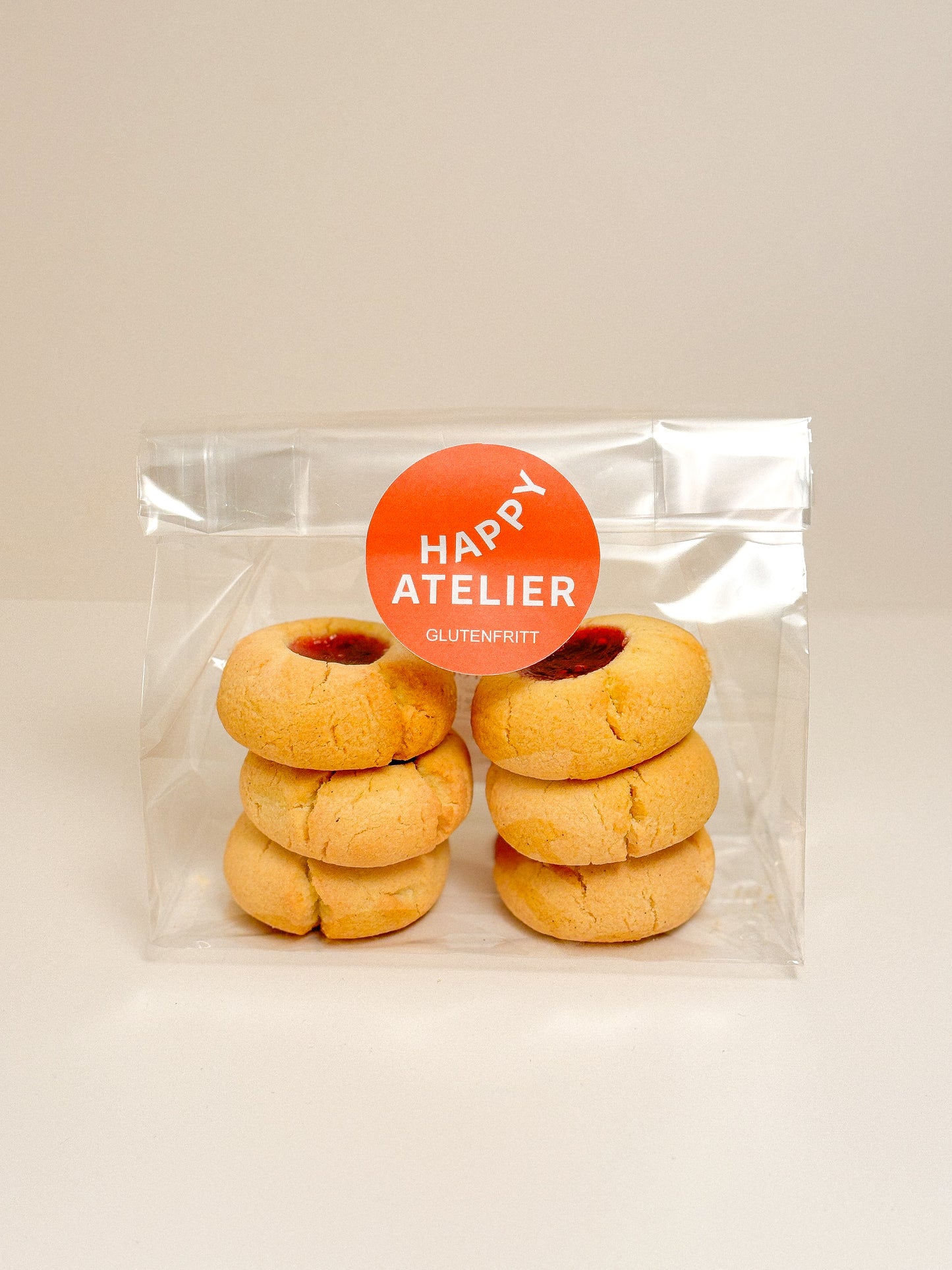 Gluten-Free Hallongrottor – Swedish Raspberry Thumbprint Cookies