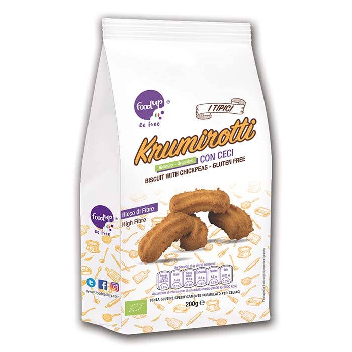 Krumirotti with Gluten Free Chickpeas Bio FOODUP 200g