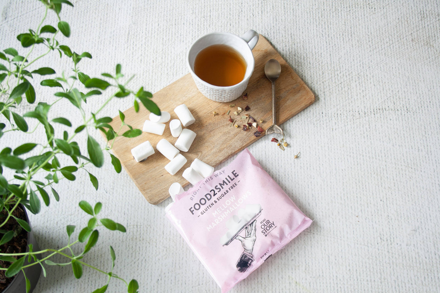 Sugar-free marshmallows | Mellow Marshmallows 50 gram