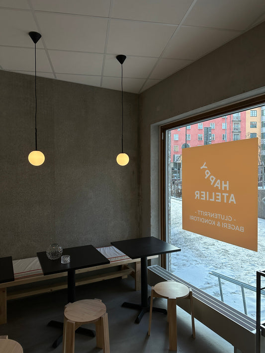 Welcome to our café on Erstagatan 3J!