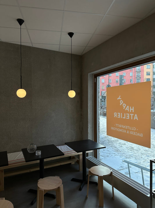 Welcome to our café on Erstagatan 3J!
