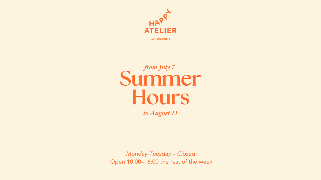 Summer Hours at Happy Atelier