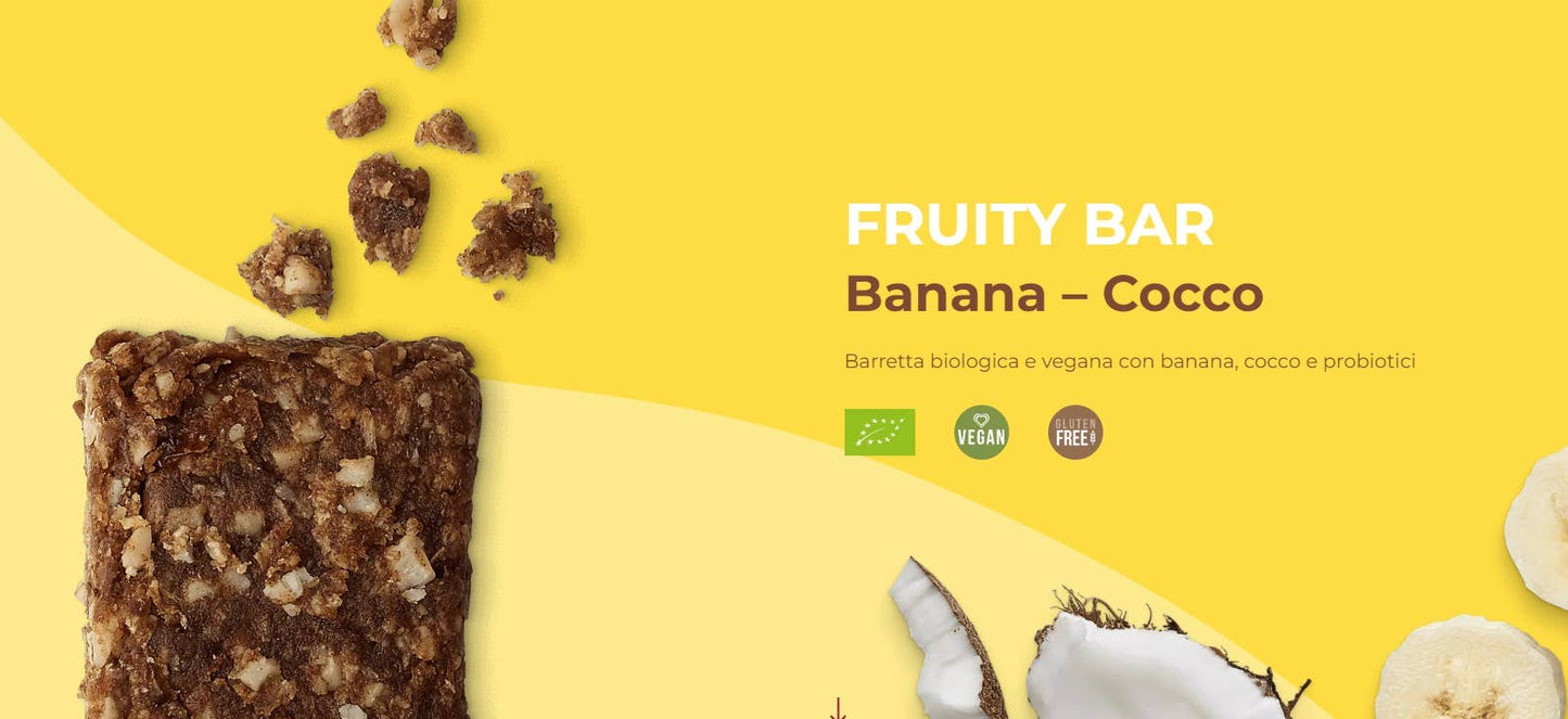 BEM Organic Coconut and Banana Probiotic Soft Bar 30g