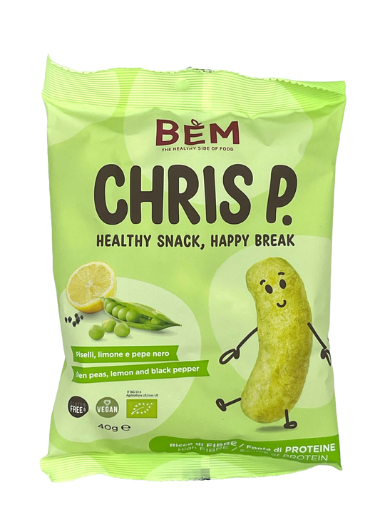 Chris.P of peas, lemon and black pepper Bio BEM 40g