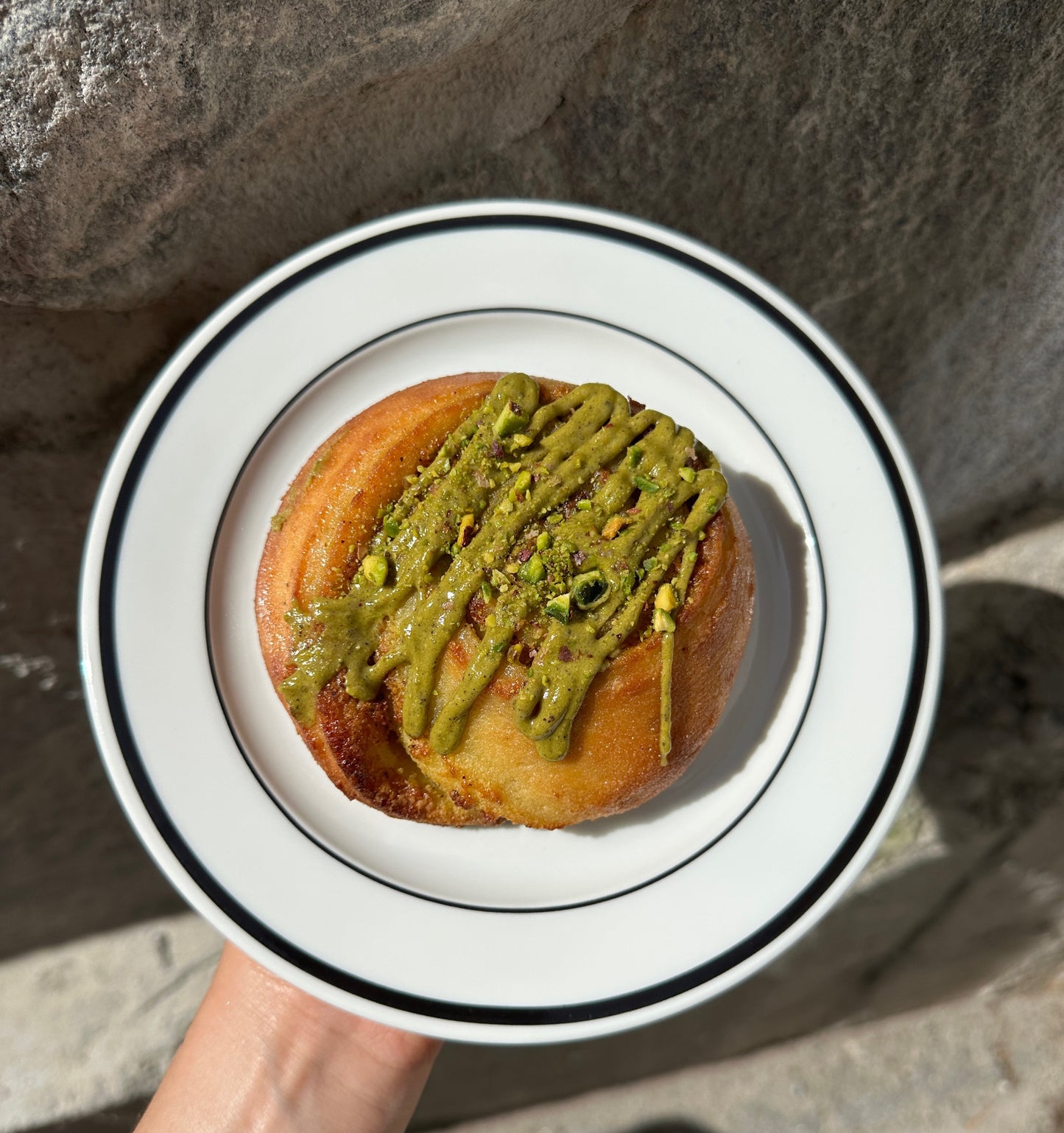 Gluten-free Pistagebulle