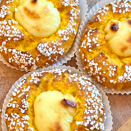 Vanilj Saffransbulle