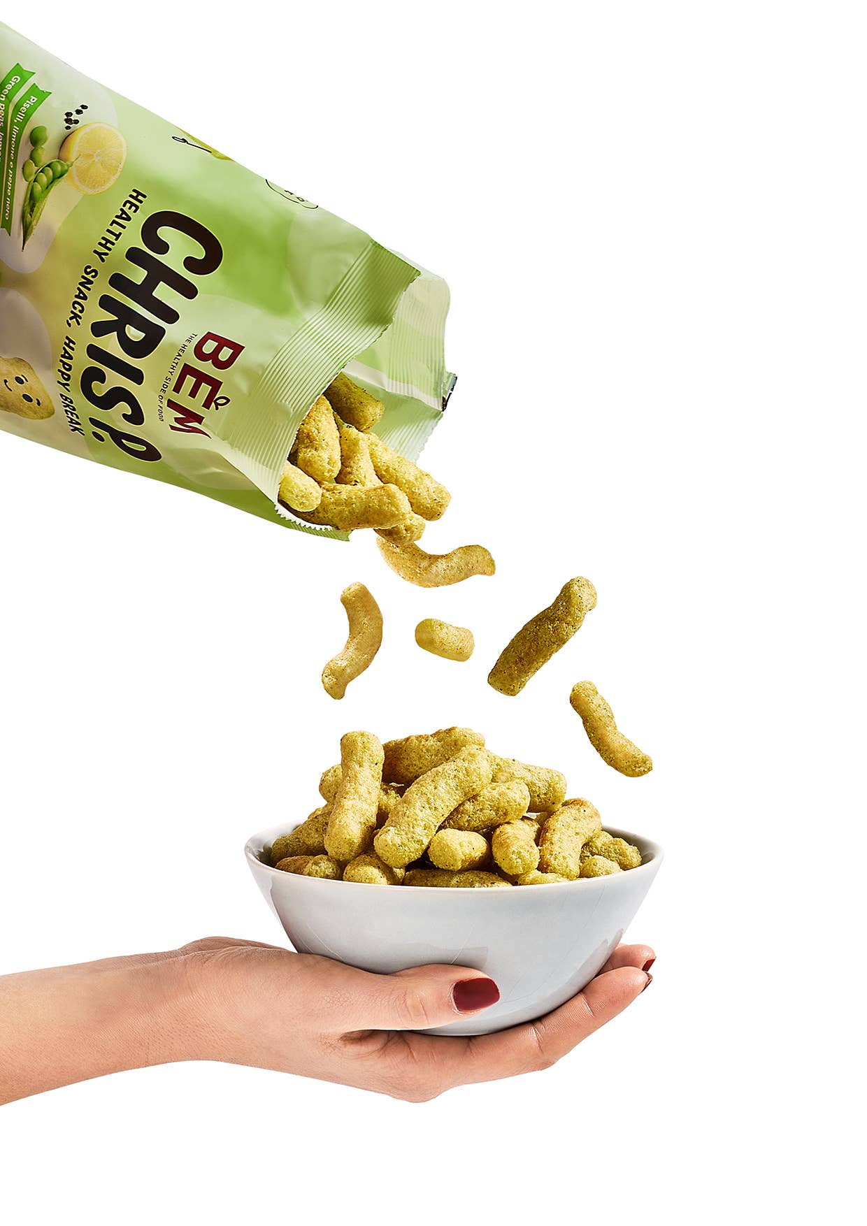 Chris.P of peas, lemon and black pepper Bio BEM 40g