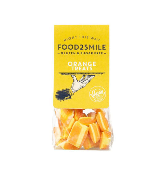 Sugar-free orange candy | Orange Treats 90 g